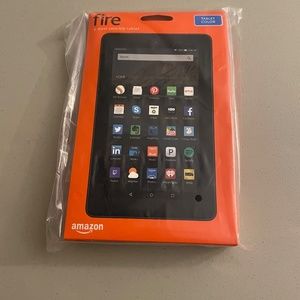 NIB BLUE Amazon 7 Inch Fire Tablet 8GB BLUE 5th Generation